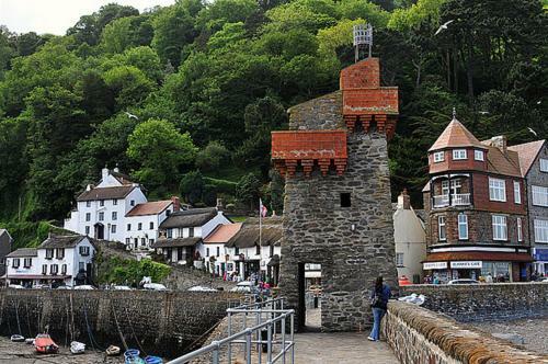 Postmans Rest, Second Floor Apartment, Lynmouth With Private Parking ภายนอก รูปภาพ